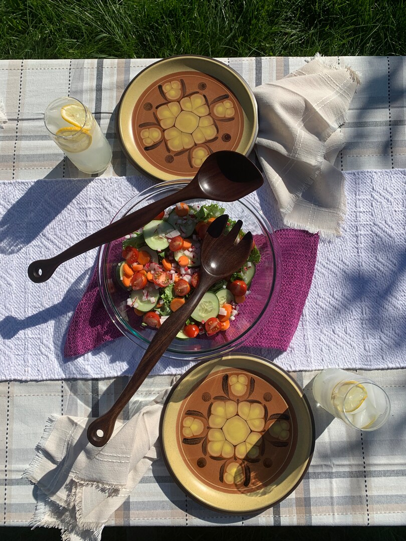 Wooden Salad Set MakerPlace by Michaels - Main Image